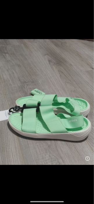 Жіночі босоніжки crocs LiteRide Stretch Sandal женские сандалии на резинке оригінал