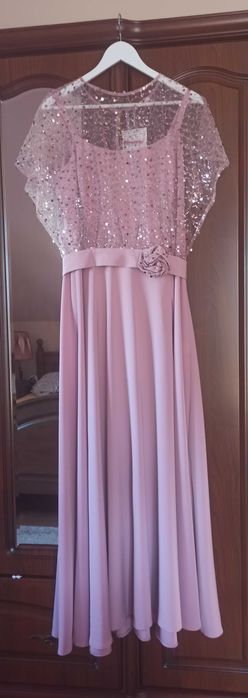 Sukienka Bicotone + bolerko 44 wesele, komunia, chrzciny