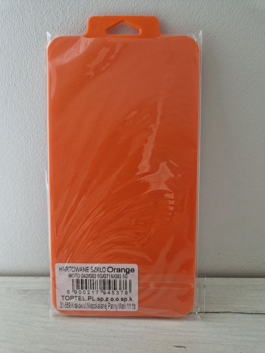 Hartowane szkło Orange do MOTOROLA MOTO G42/G62 5G/G71S/G82 5G