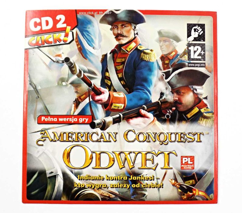 Gra American Conquest Odwet PL PC CD * strategiczna