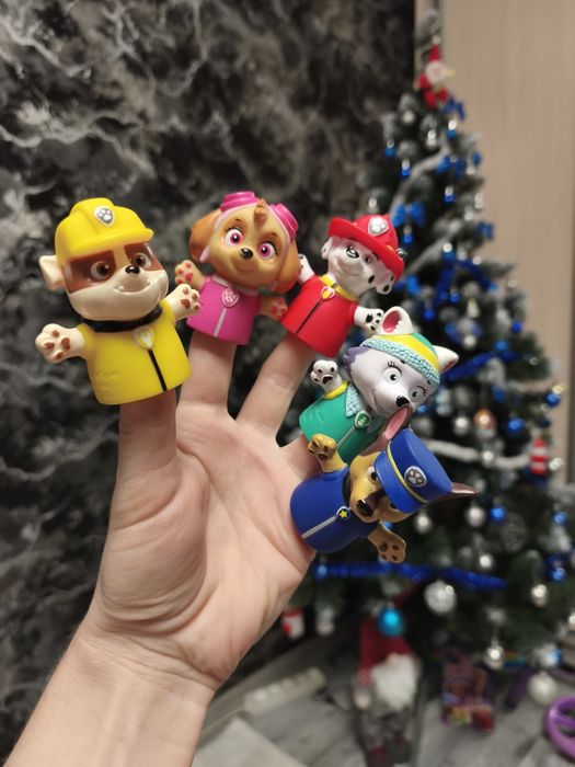 Набір лот пакет іграшок для дівчинки щенячий патруль свинка пеппа