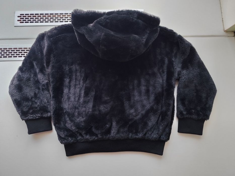 Хутряна куртка (бомпер) для дівчинки F&F p.122. Меховой бомпер