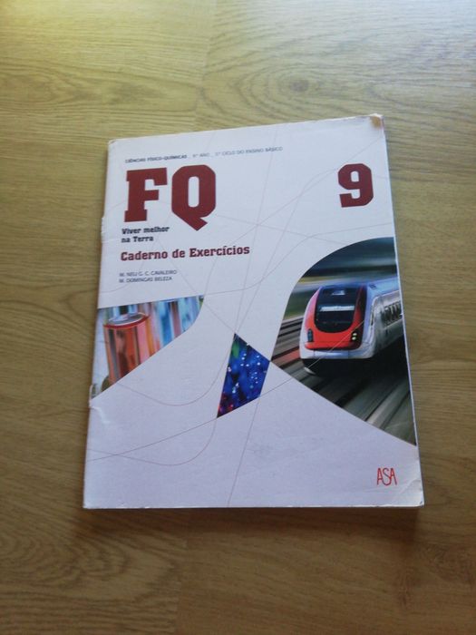 Caderno de exercícios de física - química 9°ano