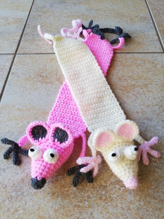 Zakładka do książki szydełko