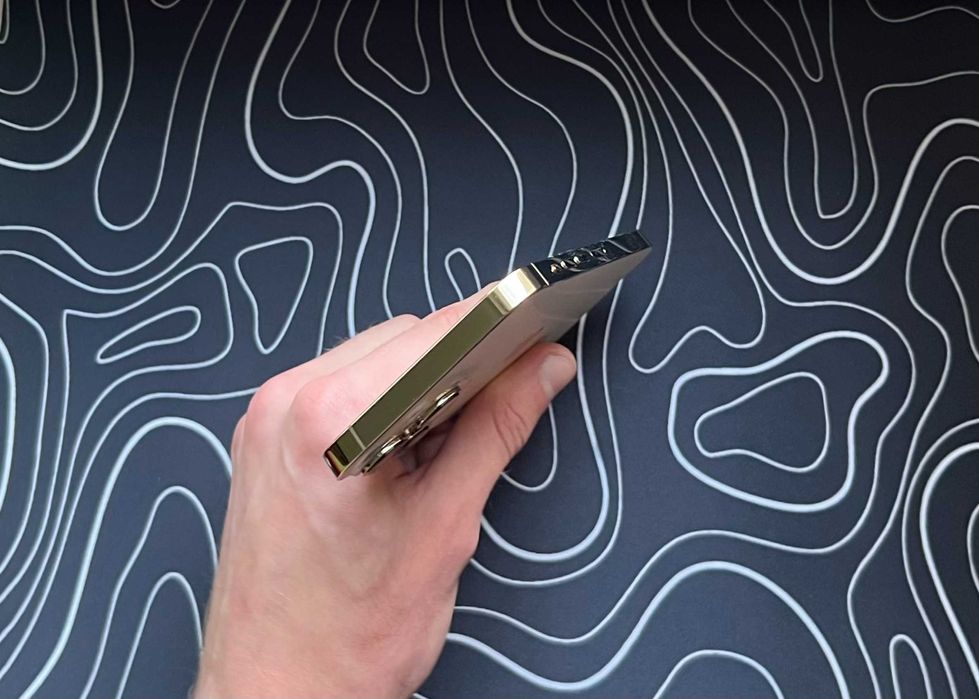 Прекрасный - iPhone 13 PRO MAX - 128 гб - NEVERLOCK - 89% АКБ - GOLD