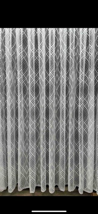 Тюль тюлі жакард висота 2.5м 2.9м 1.6м 1.8м жакарди