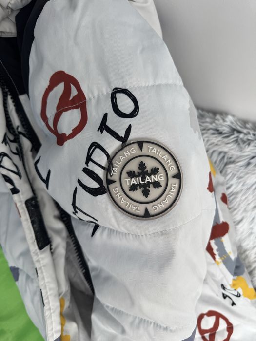 Зимова довга куртка на дівчинку/хлопчика 9-12 р