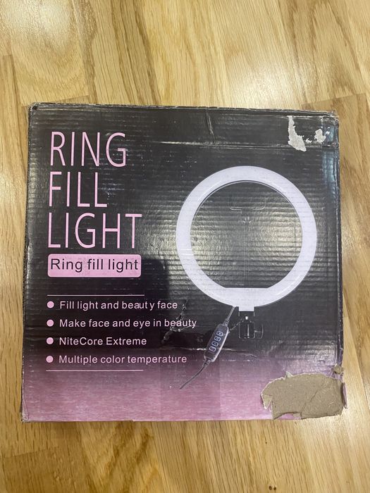 Кільцева світлодіодна лампа, Кольцевая светодиодная лампа 26см