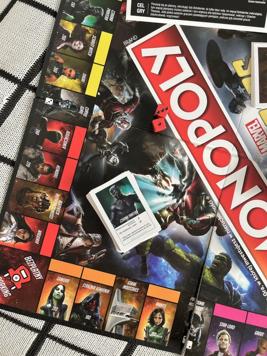 Gra planszowa Monopoly Marvel (Edycja Limitowana)