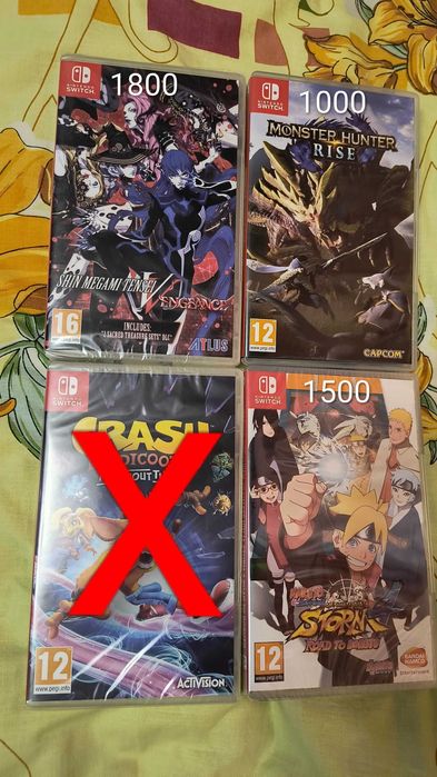Ігри для Nintendo Switch одним лотом