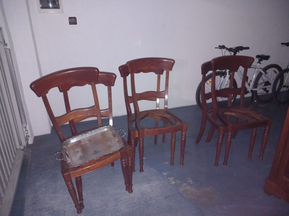 Moveis de sala em madeira maciça de cerejeira