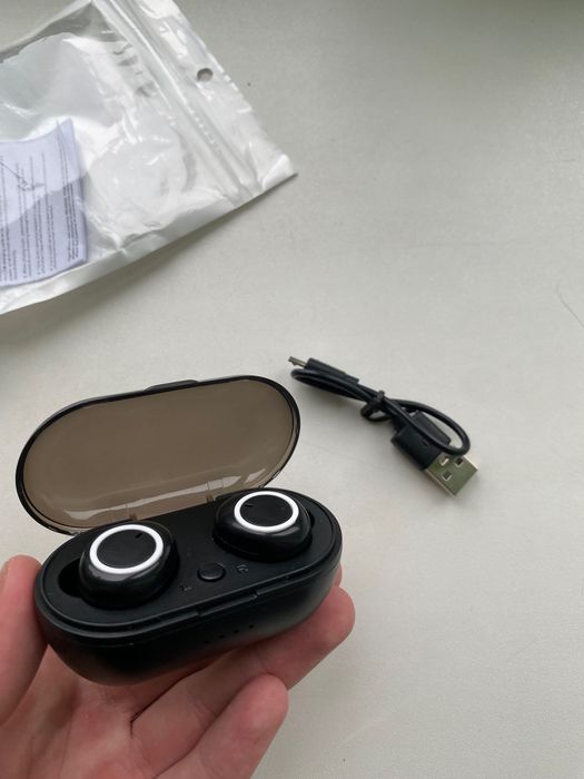 Навушники чорні Airdots безпровідні