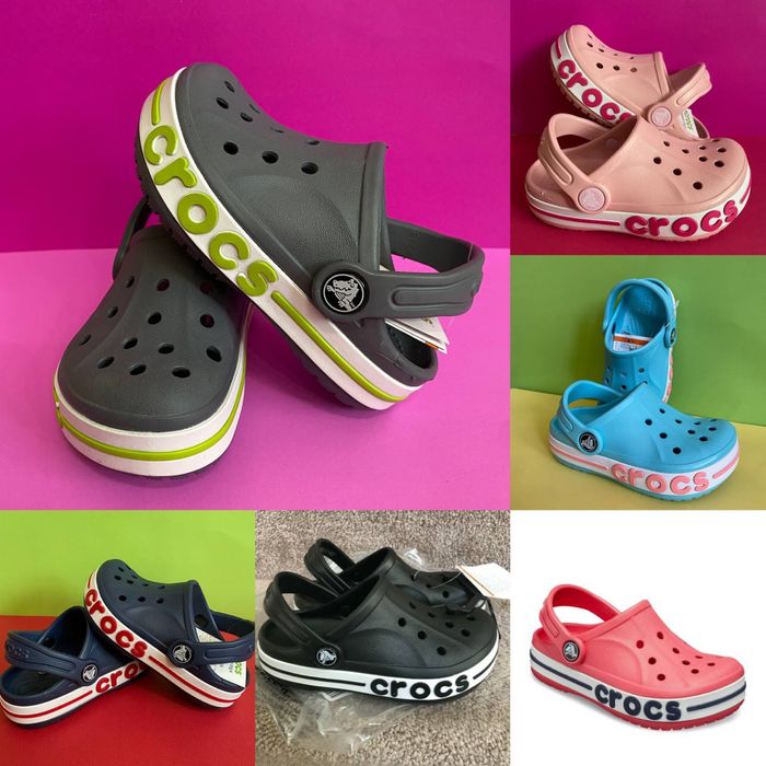 Crocs kids bayaband кроксы на девочку на мальчика c7 c9 c10 c13 J1 J2