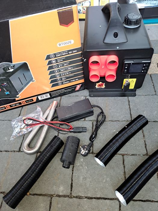 Webasto Ogrzewanie postojowe Bluetooth garażowe 230v 12v 24v 120m2 na