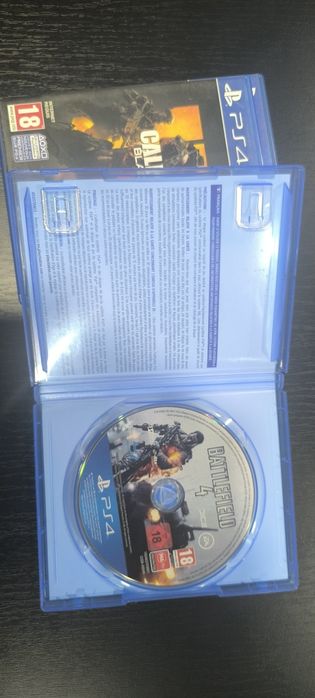 The evil within/Call of duty black ops 4/Battlefield 4 PlayStation 4