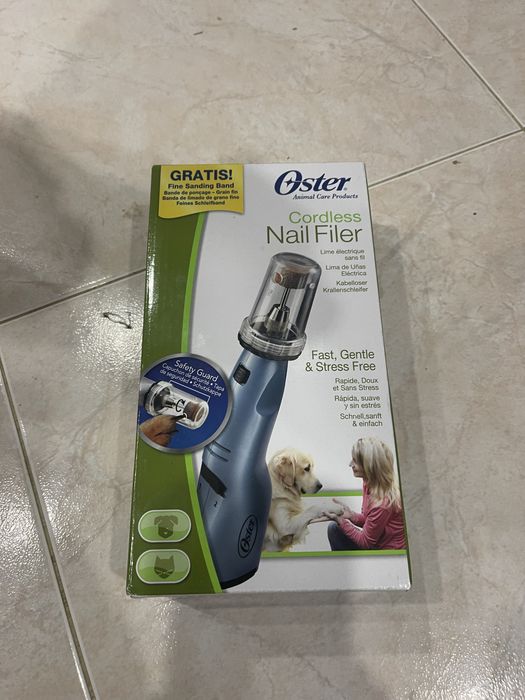Lima de unhas eletrica para cão e gato