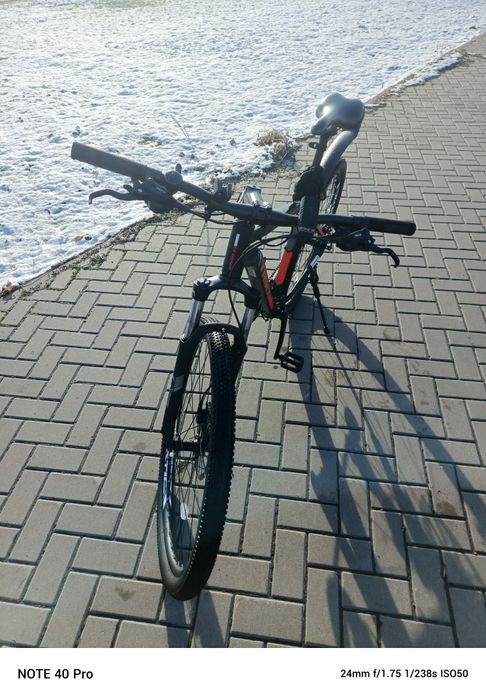 Велосипед Trinx M600 ProMatt-Black-Grey-Red