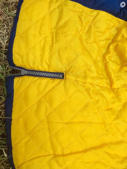 Куртка зимняя на мальчика 116-122 см+шапка и перчатки