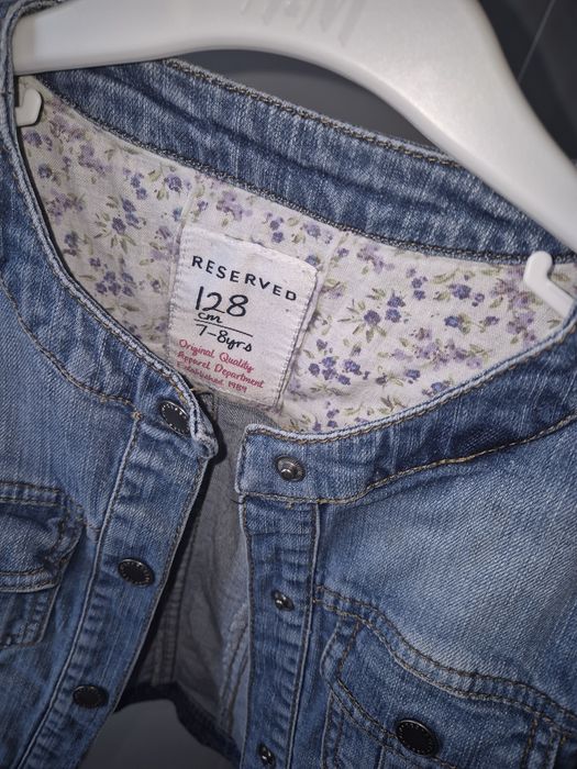 Kurtka jeansowa 128 reserved