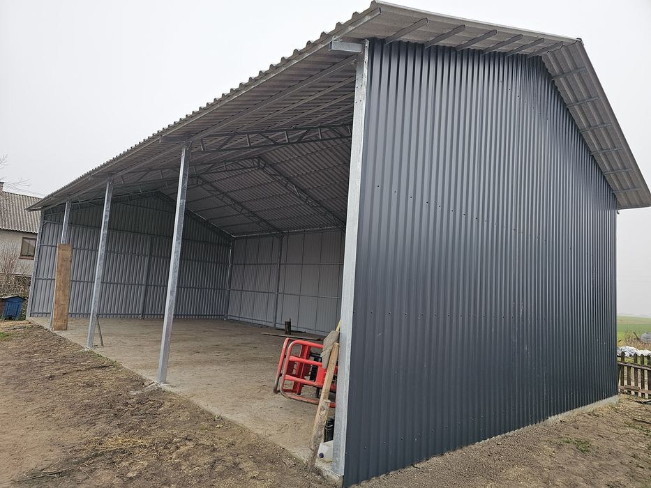 Wiata, hala, garaż, konstrukcja stalowa