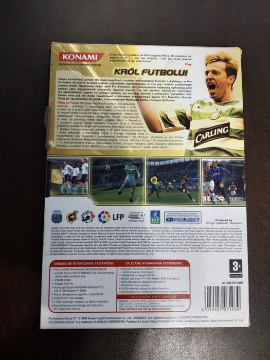 PES6 na PC stan idealny