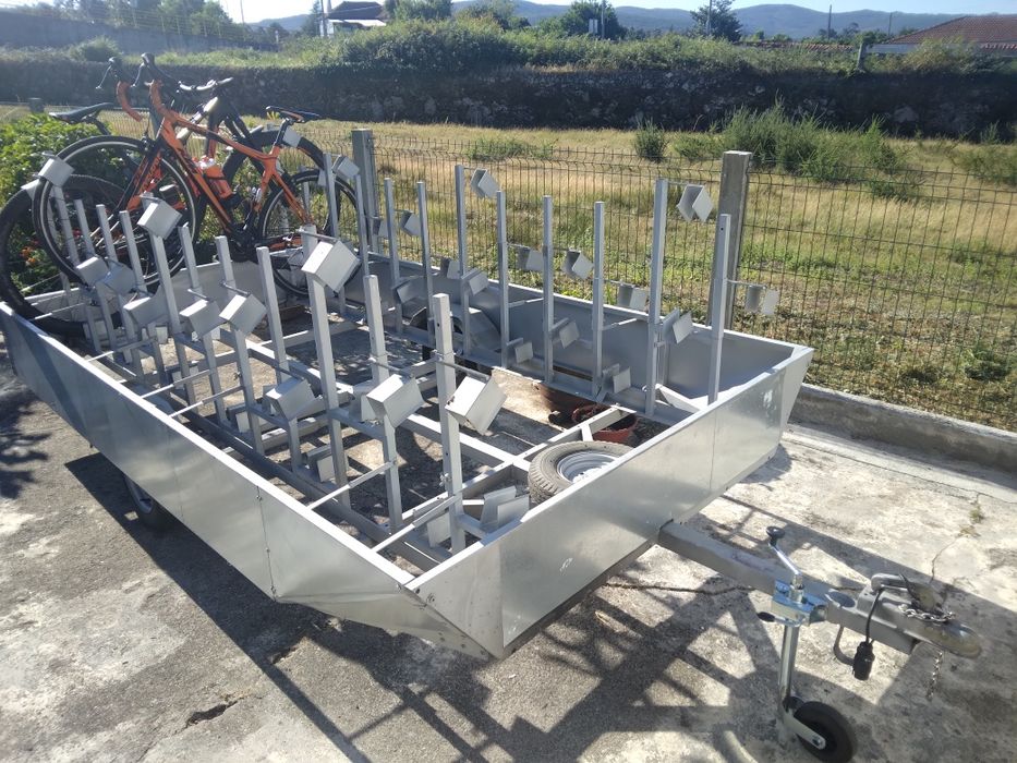 Atrelado transporte de bicicletas