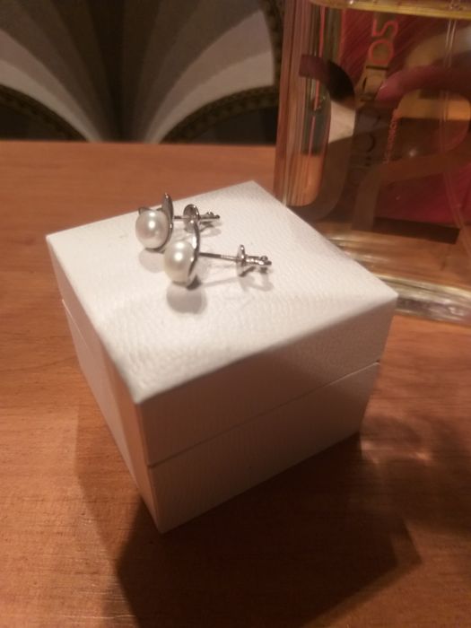 Сережки серебряные