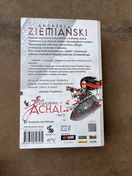 3 tomy z serii “Pomnik cesarzowej Achai”