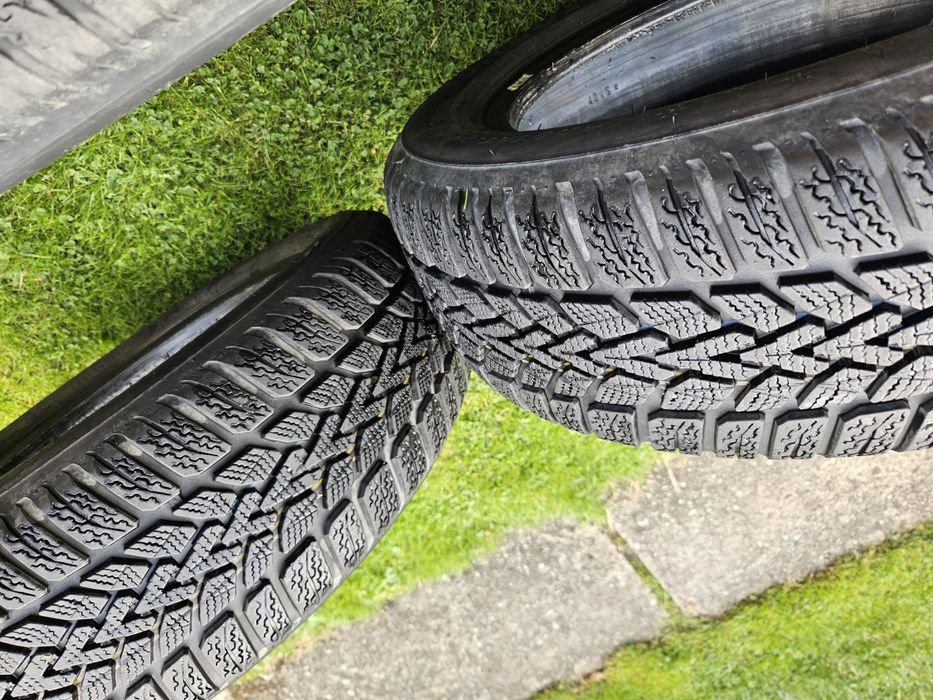 4 opony zimowe dunlop r15 195/60