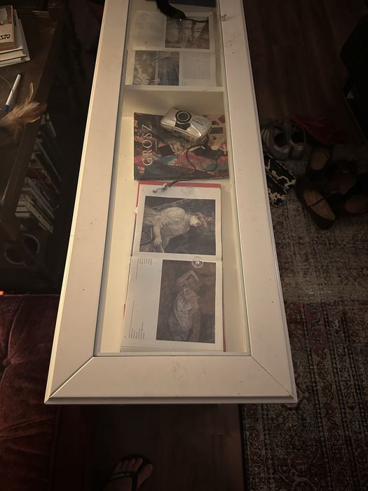 Consola/ Aparador branco vitrine- IKEA
