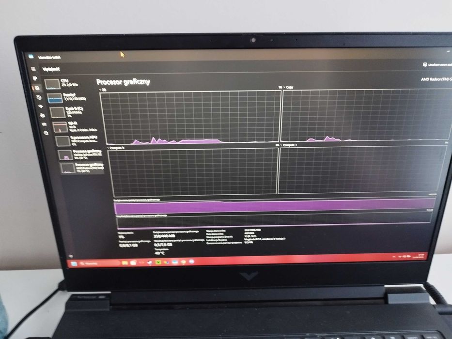 Laptop HP Victus 16 Ryzen 5-7640HS/16GB/512/Win11 RTX3O5O 144Hz