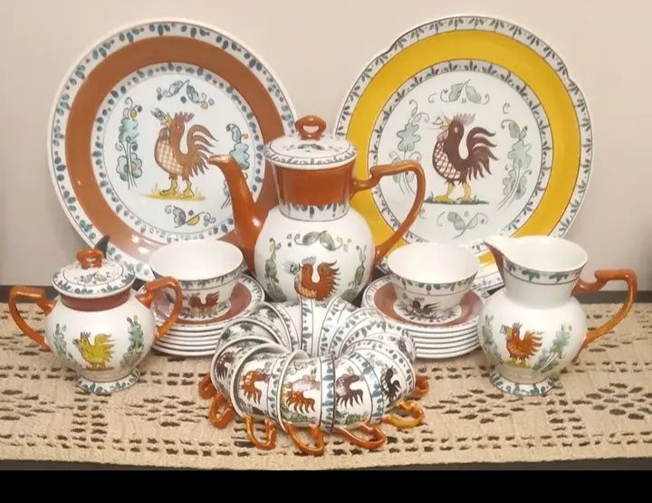 Serviço de café Sacavém completo