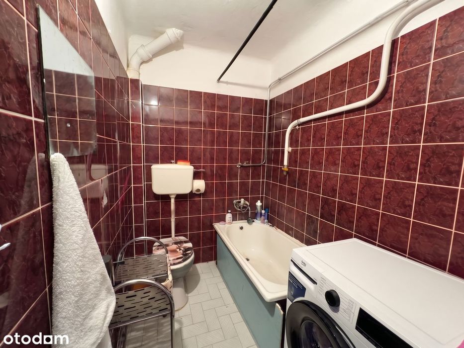 Ustawne 2 pokoje z dużym balkonem i piwnicą | 46,67 m² | ul. Solskiego
