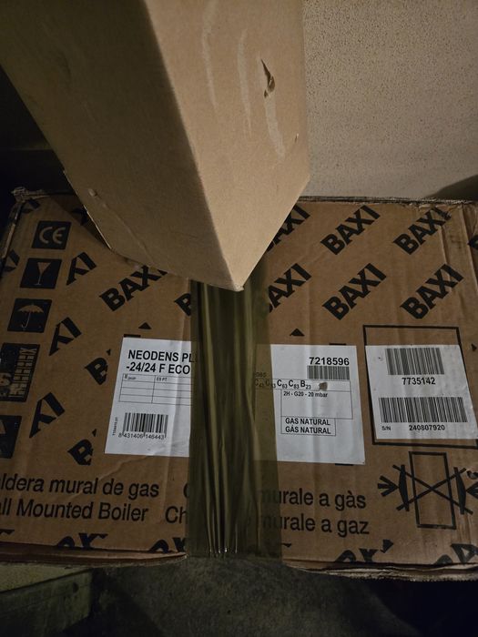 Caldeira a gás de condensação baxi