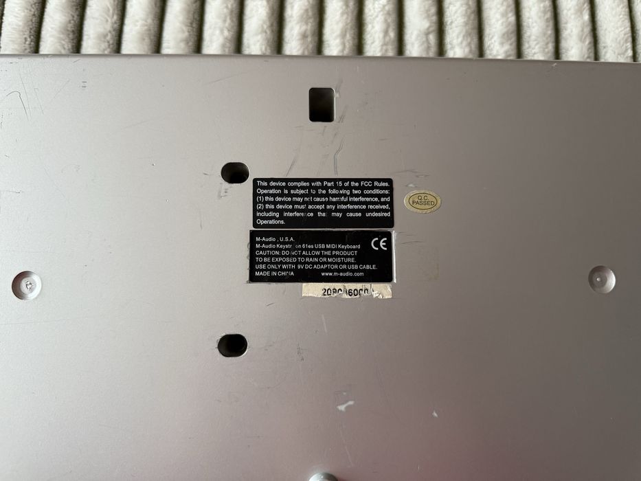 Міді клавіатура M-Audio Keystation 61es