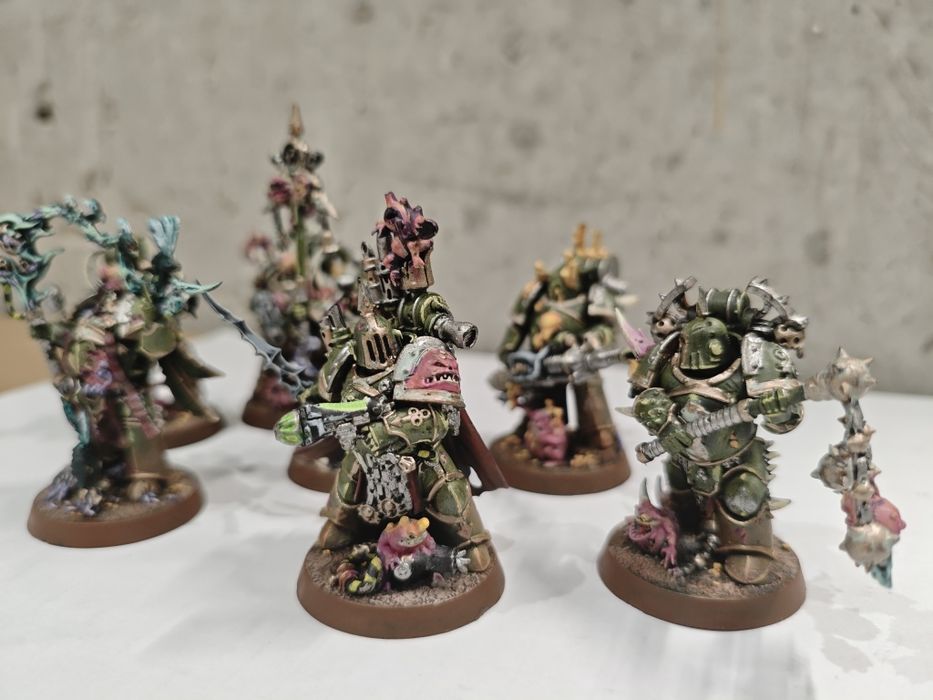 Warhammer Kill Team Palgue Marines - pomalowane