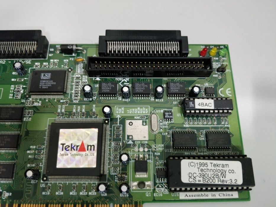 Placa controladora scsi tekram