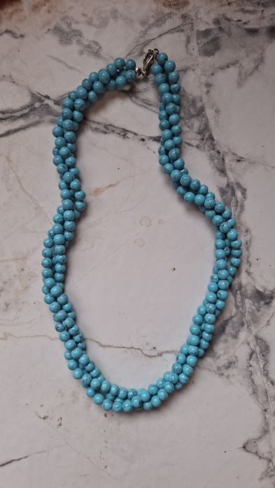 Бусы бирюза камень