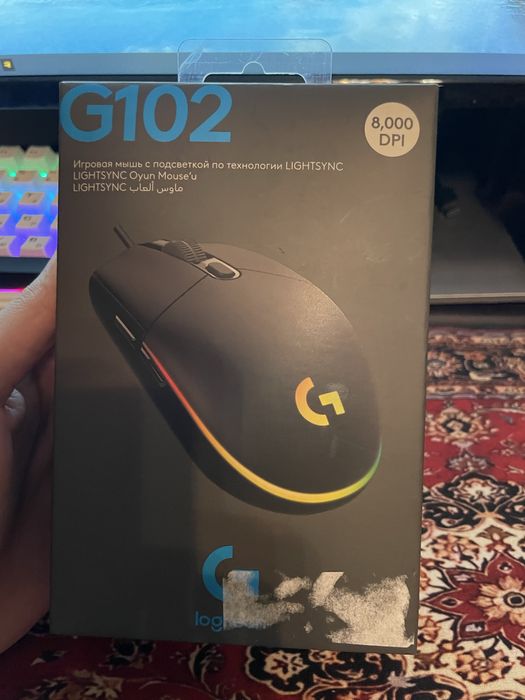 Игровая мышь Logitech g102