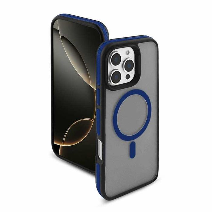 Etui MAGARMOR do Apple iPhone 13 PRO MAX granatowy  MagSafe