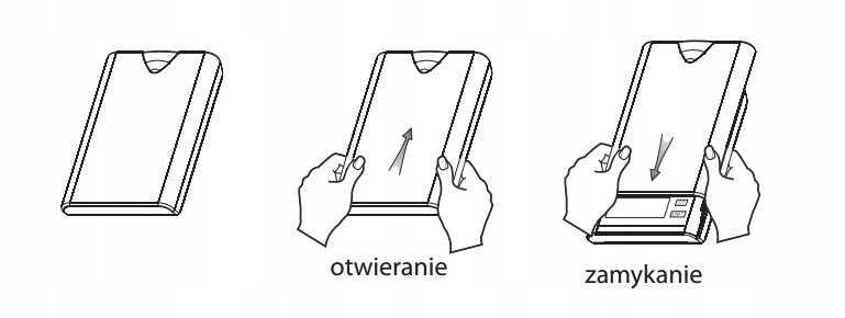 Waga Jubilerska Kluczyk Samochodowy 0,01 100g Mini