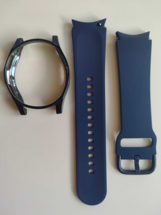 Pasek i zderzak ochronny do zegarka Samsung Galaxy 4, silikon.