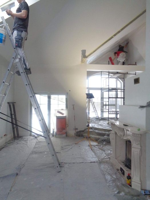 Usługi remontowe wykończeńia  wnętrz - Gładzie maszynowe