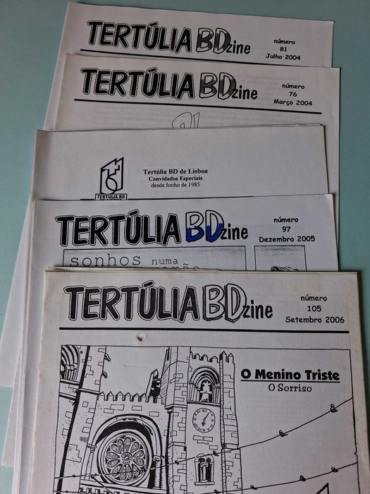 TERTÚLIA BD ZINE - Vários exemplares disponíveis. Banda desenhada.