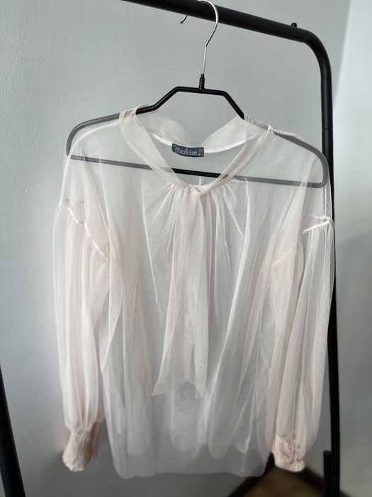 Прозора кофта накидка