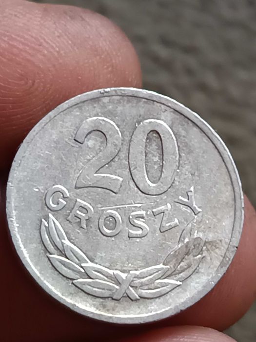 Sprzedam monetę 20 groszy 1973 r nalewka nad głową orła