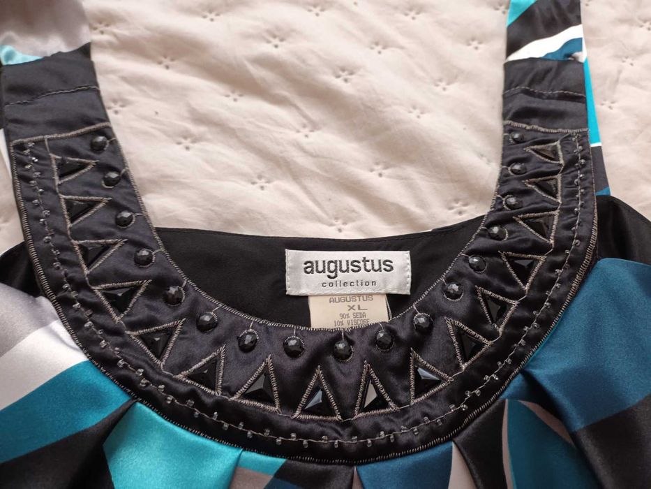 Vestido de seda "Augustus"