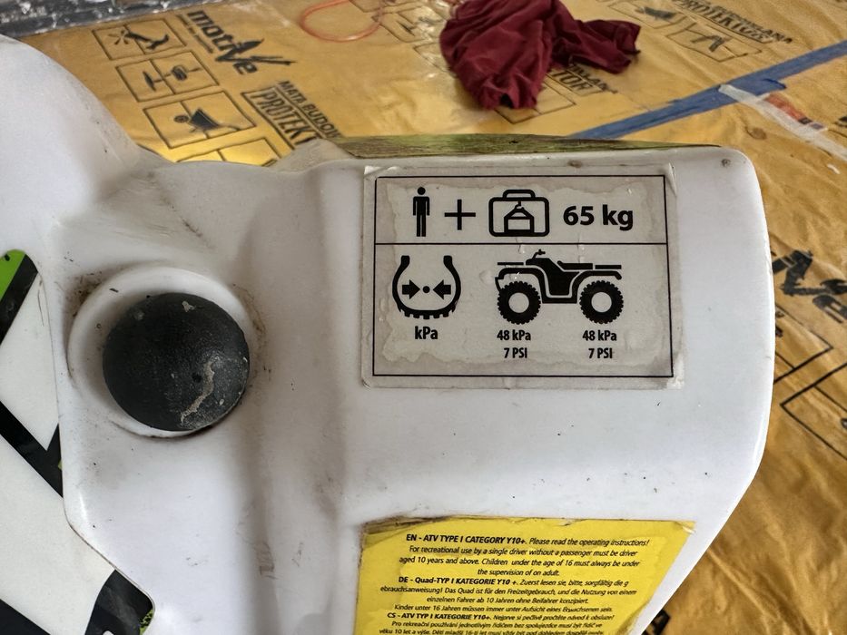 Quad elektryczny 800W.