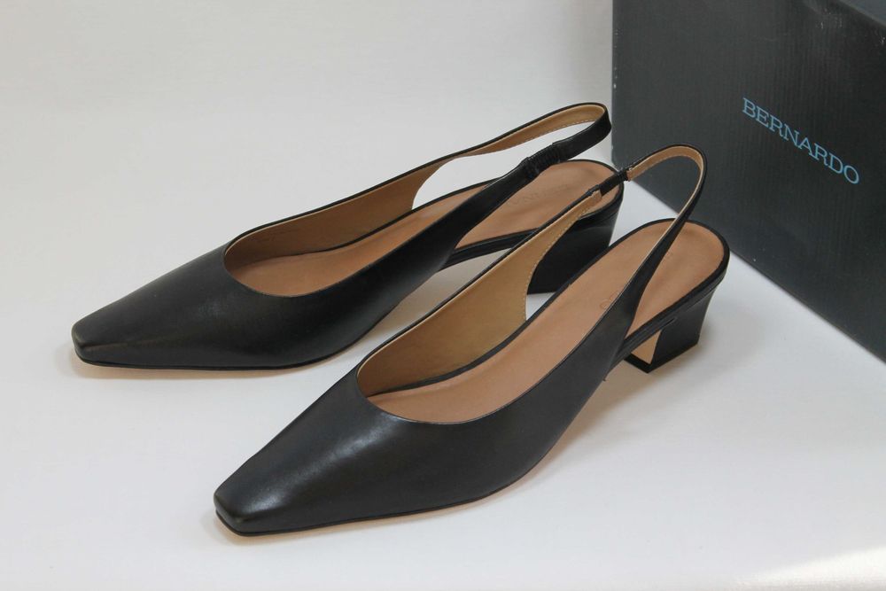 Оригінал дизайнерське шкіряні Bernardo Women's Ariella Black розмір-41
