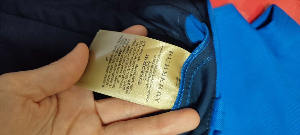 Burberry штани червоні сині. Оригінал. Розмір 12, М, 46 Високий зріст.